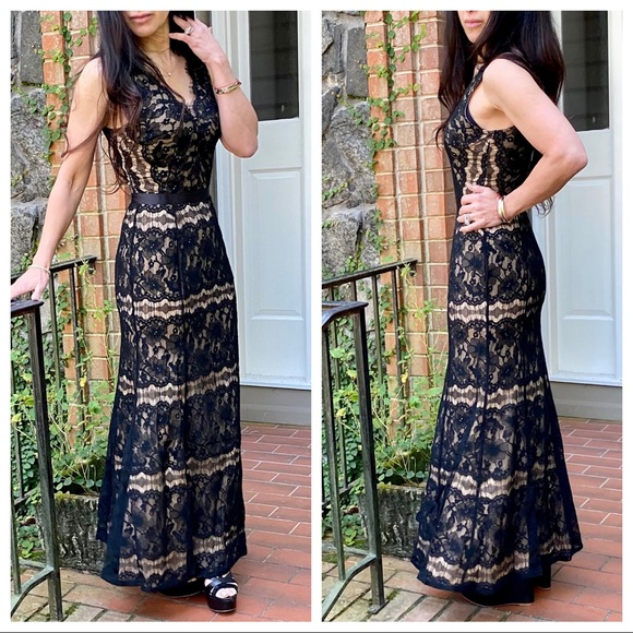 #12 LAST ONE Fabulous black lace maxi dress - Picture 7 of 8